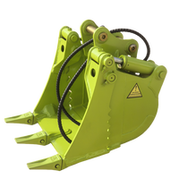 LS LS02 3 Ton Mini Excavator Hydraulic Thumb Bucket untuk Lanskap