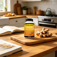 Capsules de Curcuma, Curcumine et Alcaloïdes 1500mg – Complément Multivitaminé pour Soutenir la Nutrition Articulaire des Adultes