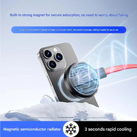 Sarafox AI Smart refroidissement liquide radiateur de téléphone portable diffusion en direct semi-conducteur ultra-silencieux magnétique pour Ipad Redmagic Nubia