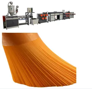 China Gemaakt Plastic Pp Borstel Filament Vissen Bezem Net Filament Machine Extrusie Extrusie Productielijn Fabriek Apparatuur