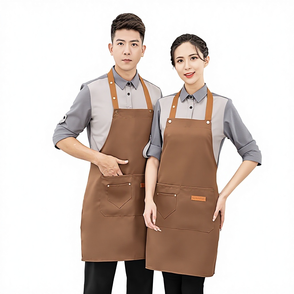 Light brown [thickened workwear nylon waterproof halter]