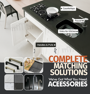 Contractor Bulk Supply | American Kitchen <b>Storage</b> Cabinet | Solid Wood Door Base/Wall/Pantry Cabinets For Builders & Contractors - Product Image 5
