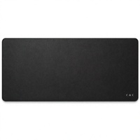 Tapis de souris de jeu en cuir noir XXL, tapis de bureau rectangulaire, grand tapis de souris pour configuration PC