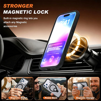 Coque de téléphone antichoc magnétique givrée effet peau, support rotatif à 360° en forme de raquette de tennis pour iPhone 18 Pro Max/17 Pro/16 Plus/15/14
