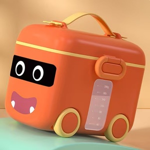 Nhà máy nóng bán New cấp thực phẩm <span class=keywords><strong>PP</strong></span> nhựa hộp bột cho bé thực phẩm lưu trữ <span class=keywords><strong>container</strong></span> Dispenser bé phụ kiện trái cây trường hợp - Product Image 1