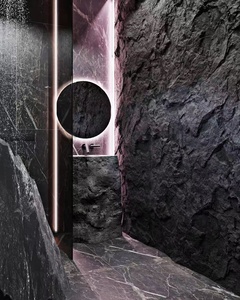 Hiện đại tự nhiên tối màu Xám Granite đá Veneer bền bên ngoài bức tường đá ốp antacid cho biệt thự trang trí ngoài trời - Product Image 5