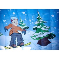 Machine de vague de surf de bonne qualité avec tapis d'air planche de surf mécanique rodéo simulateur de surf gonflable jeu de course