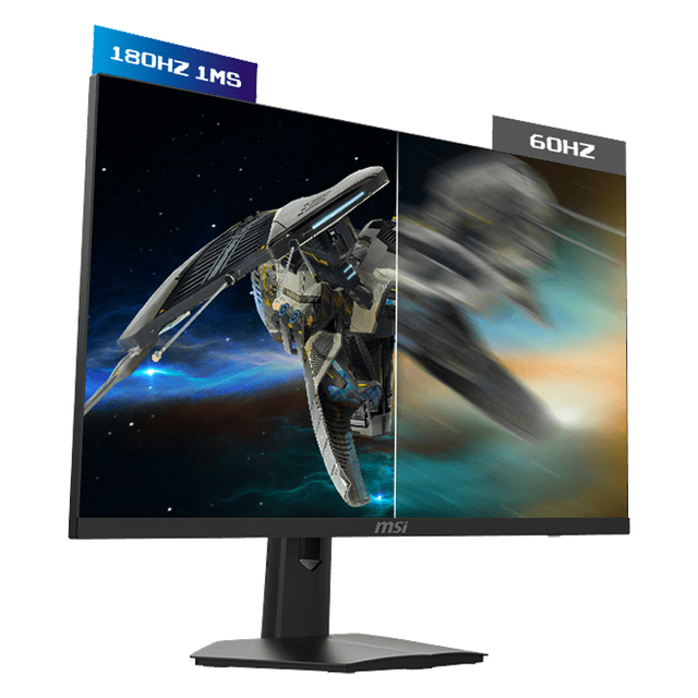 MSI G244PF E2 24 Inch 2K Rapid IPS Flat Monitor With 1920 X 1080 (FHD) Panel Resolution 180Hz of Refresh Rate Gaming Monitor