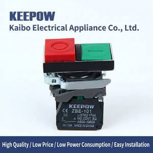 Interrupteur à bouton-poussoir double tête Kaibo Electric XB4-BL8365, qualité et quantité garanties - Product Image 2