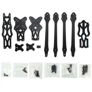 حافظة طائرة بدون طيار بإطار من ألياف الكربون من APEX 7 بوصة مجموعة HD FPV حافظة واقية لموديلات Mini <span class=keywords><strong>2</strong></span> Air <span class=keywords><strong>2</strong></span> إصدار V2 لاستخدام الطائرة بدون طيار بالتحكم عن بعد - Product Image 6