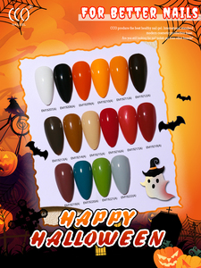 CCO NAIL Nuevos colores Productos para uñas Salon <span class=keywords><strong>Halloween</strong></span> Seriesl Oem Gel Polish - Product Image 2