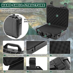 Caja de Dron de transporte portátil personalizada muestra gratis para Dji Mini 3 Pro organizador correa de hombro bolsa de carcasa dura impermeable - Product Image 3