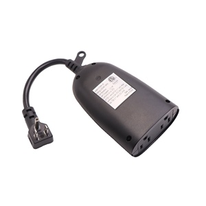 Hiện đại 24-giờ Ngoài Trời Màu Đen 3-căn cứ cửa hàng 125V cảm biến đếm ngược hình ảnh nhạy cảm hẹn giờ chiếu sáng vườn phụ kiện chiếu sáng - Product Image 3