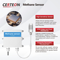 QT 10CH4 Transmetteur Industriel Fixe Mural RS485 4-20mA Haute Précision Détecteur De Gaz Méthane