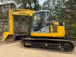 Venta caliente usado Komatsu PC56 Mini pequeña excavadora 12,8 toneladas Original motor japonés Super rendimiento Bulldozer Crawler - Product Image 2