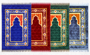 Alfombra de oración Raschel con respaldo antideslizante Islam <span class=keywords><strong>Rayer</strong></span> Mat - Product Image 4