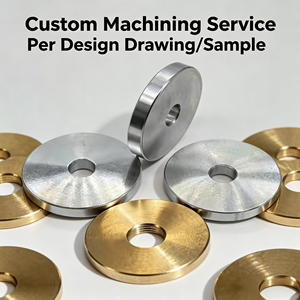 High Quality Customized Kinds of <b>Washer</b> Flat <b>Washer</b> Countersunk <b>Washer</b> CNC Turning Stainless Steel Aluminum Brass Parts - Product Image 1