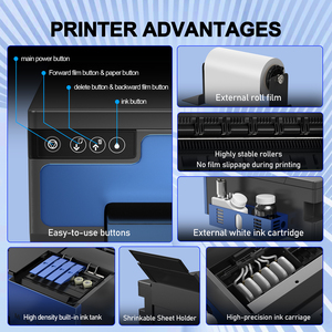 Impresora de Camisetas Modelo 2024, Impresión Más Rápida, Impresora DTF A3 L18058, Impresora de Inyección de Tinta Xp600 para Uso Doméstico - Product Image 4