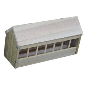 Mangiatoia piccione e pollame Dispenser cibo meno rifiuti alimentatori animali per polli anatre altri animali da allevamento per uso domestico - Product Image 1