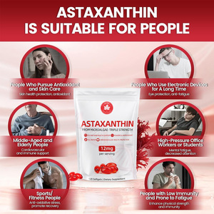 <span class=keywords><strong>Capsules</strong></span> d'astaxanthine en gélules molles OEM/ODM, complément alimentaire antioxydant naturel - Product Image 6