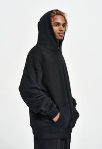 Personnalisé Haute Qualité Puff Impression logo 390g Coton Lourd Uni Vierge Surdimensionné À Capuche <span class=keywords><strong>Brodé</strong></span> Sweatshirts Ensemble Unisexe Plus Si - Product Image 2