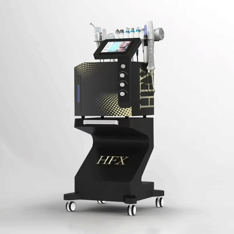 สีดำพร้อมรถเข็น