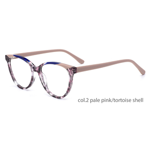 Lunettes de vue rétro léopard Montures de lunettes optiques en acétate Lunettes optiques personnalisées pour hommes et femmes - Product Image 5