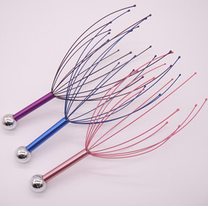 Steel <strong>Wire</strong> <strong>Scalp</strong> <strong>Massage</strong> Scratcher Head Scratcher Octopus Head Massager Octopus Relax Hair <strong>Scalp</strong> Head Scratcher Manual Massager - Product Image 5