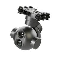 Caméra thermique Skydroid C12 PRO 2K HD avec stabilisation sur 3 axes, capteur thermique à double lumière, suivi intelligent