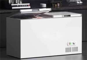 Congelatori a cassone frigo a doppia porta <span class=keywords><strong>orizzontale</strong></span> aperto per gelato e carne - Product Image 5