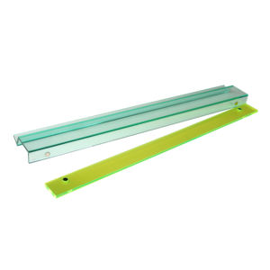 Nouveaux supports de Mahjong en acrylique bicolore menthe et citron vert avec pions contrastants, fermeture magnétique puissante, accessoires de jeu - Product Image 4