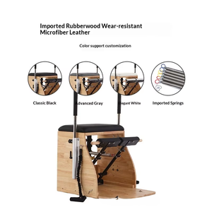<span class=keywords><strong>Chaise</strong></span> de Pilates Steady Step Modèle W77, Équipement de fitness multifonctionnel en gros pour studios de yoga, Usine source Shandong Texas - Product Image 6