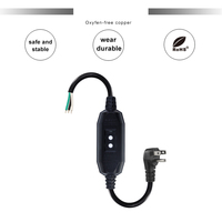 Fiche NEMA 5-15P 15A vers câble d'alimentation dénudé avec cordon secteur RCD US pour équipement industriel Outils de plein air Sécurité des appareils