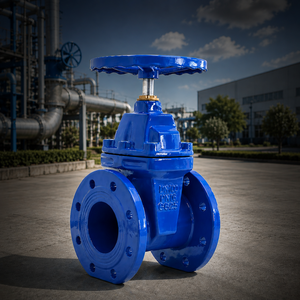 Vanne à opercule en fonte ductile à commande manuelle avec siège résilient, personnalisable ODM, prix OEM - Product Image 2