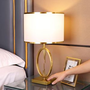 <b>Light</b> Luxury Bedroom Bed Metal Table Lamp <b>Lights</b> LED for Restaurant bar Atmosphere Led Table Lamp Luxury - Product Image 5