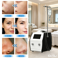 Appareil de soin de la peau à jet d'oxygène non invasif et indolore pour l'exfoliation, l'hydratation et l'élimination des pigments – Instrument professionnel pour cliniques