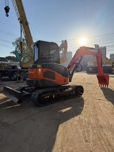 Excavadora pequeña usada importada de Japón, Hitachi Zx52U de 5 toneladas, pocas horas de trabajo, Hitachi Zx50 Zx52U Zx60 Mini Excavadora - Product Image 2