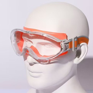 OEM ODM Güvenlik Gözlükleri Özel Renk Logolu Silikon Tam Sızdırmazlık Buğu Önleyici Çizilmez Ucuz Fiyatlı Koruyucu Gözlükler Endüstriyel Kullanım İçin - Product Image 4