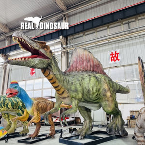 <span class=keywords><strong>Jurassic</strong></span> <span class=keywords><strong>Park</strong></span> grandeur nature Spinosaurus Simulation mécanique Sculpture de dinosaure animatronique - Product Image 5