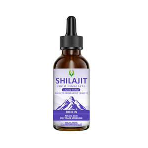 Private Label 100% Pure Himalayan Shilajit Liquid Drops 85 Trace <b>Minerals</b> Shilajit Extarct Supplement Support Immune System - Product Image 1