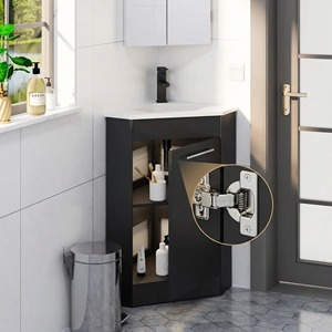 Nouvelle unité <span class=keywords><strong>de</strong></span> <span class=keywords><strong>meuble</strong></span>-lavabo gain <span class=keywords><strong>de</strong></span> place <span class=keywords><strong>pour</strong></span> <span class=keywords><strong>salle</strong></span> <span class=keywords><strong>de</strong></span> <span class=keywords><strong>bain</strong></span>, <span class=keywords><strong>petite</strong></span> armoire d'angle triangulaire <span class=keywords><strong>pour</strong></span> <span class=keywords><strong>salle</strong></span> <span class=keywords><strong>de</strong></span> <span class=keywords><strong>bain</strong></span> - Product Image 3