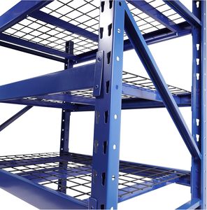 Heavy Duty 5-Layer Steel Corrosion Protection Multi-Tier Shelf Garage Stacking Warehouse <b>Storage</b> <b>Rack</b> - Product Image 5