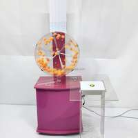 Machine de tirage de loterie mécanique dynamique 200-300 balles, équipement de tirage de loto motorisé pour jeu de tirage au sort commercial
