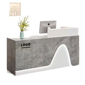 Retail Shop and Convenience Store Cash <b>Reception</b> Table <b>Counter</b> Cashier Normal Supermarket <b>Reception</b> Desk - Product Image 4
