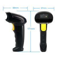 GTCODESTAR 2D con cable OEM/ODM USB/RS23 CMOS Handheld Android 1D 2D QR Code scanner Factory PDF417 escáner de código de barras