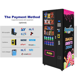 Máquina Expendedora de aperitivos y bebidas de nuevo estilo 2024, máquinas expendedoras al aire libre - Product Image 2