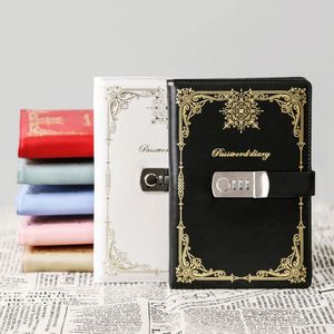 สมุดบันทึกดิจิตอล A5 ปกหนัง PU ลายนูน พร้อมรหัสล็อค สำหรับนักเรียนมัธยม/มหาวิทยาลัย ลดราคาพิเศษ - Product Image 2