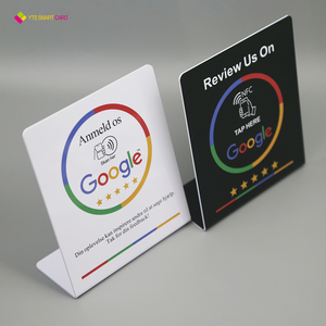 Yts tùy chỉnh không thấm nước Acrylic lập trình <span class=keywords><strong>tag</strong></span> 213/215/216 <span class=keywords><strong>NFC</strong></span> Google xem xét đứng với mã QR - Product Image 5