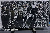 Panneau de revêtement mural en marbre noir à veines blanches de luxe pour hôtel, villa, hall, salle de bain, décoration intérieure en pierre