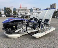Transplanteur de riz TONGYANG PD60D à 6 rangs, machine à transplanter de riz à vitesse accrue